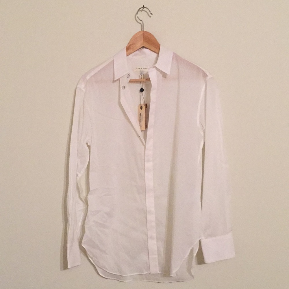 rag & bone Women’s Dress Shirt in White